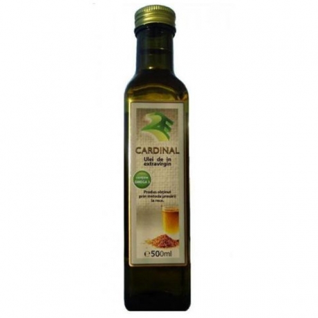 Ulei de in extravirgin 500 ml - Cardinal